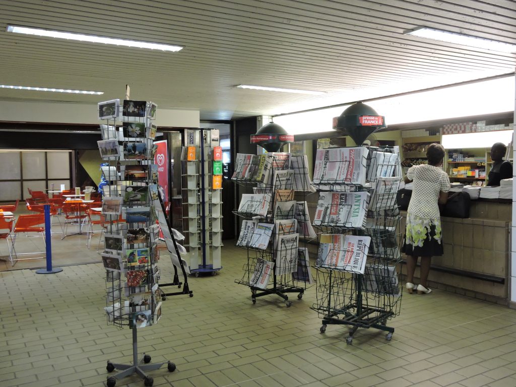 Newspaper stand
